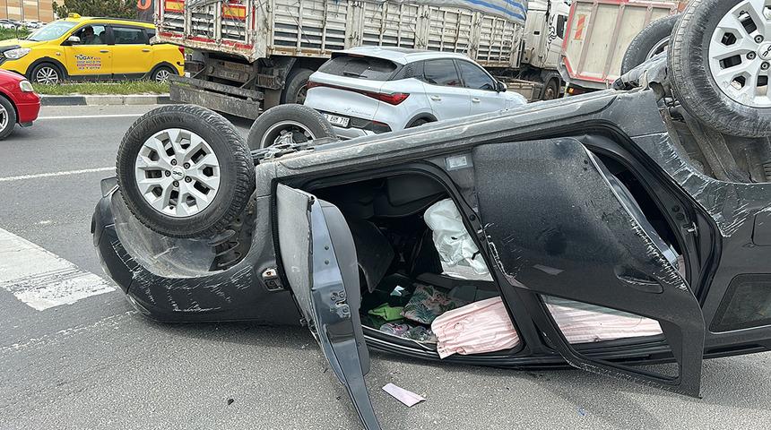 K&uuml;tahya'da trafik kazası! Yaralılar var