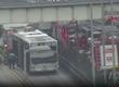 Metrob&uuml;ste yangın &ccedil;ıktı! Yolcular tahliye edildi