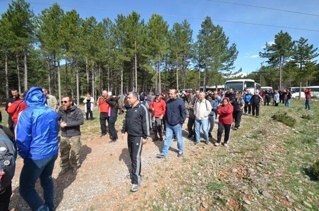 Mersin’de, polisler moral ve motivasyon için yürüdü