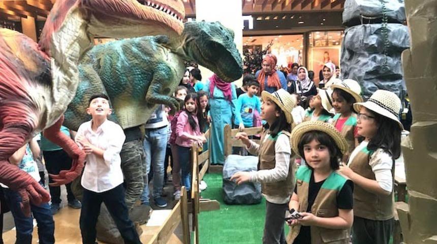 Şanlıurfalı &ccedil;ocuklar dinozorların d&uuml;nyasına yolculuğa &ccedil;ıkıyor