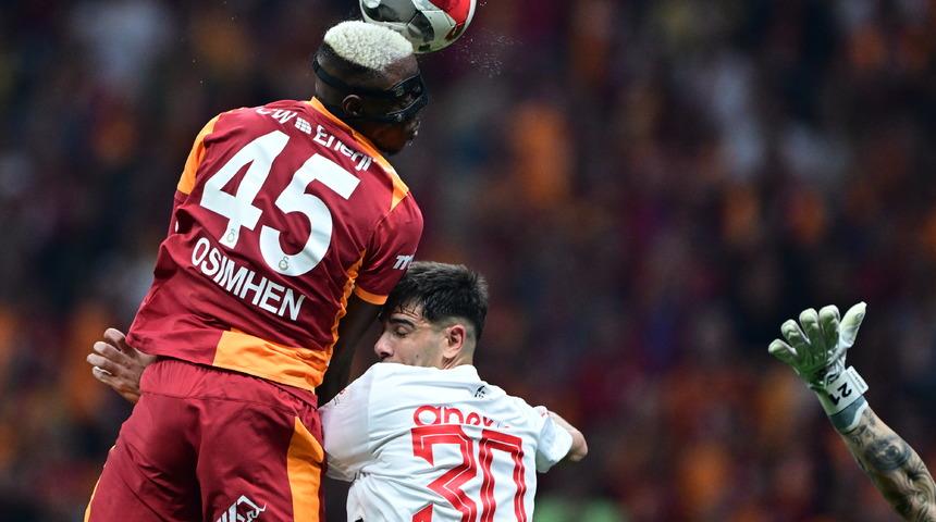 Ligin son haftasında Galatasaray'da Osimhen şoku!