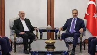 Bakan Fidan, Hamas Şura Meclisi Başkanı Derviş ile g&ouml;r&uuml;şt&uuml;