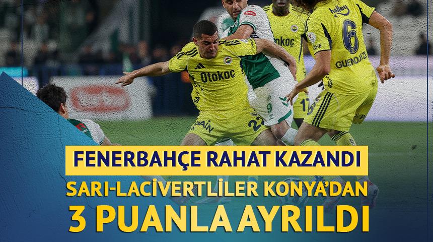 CANLI | T&uuml;mosan Konyaspor - Fenerbah&ccedil;e ma&ccedil; anlatımı!