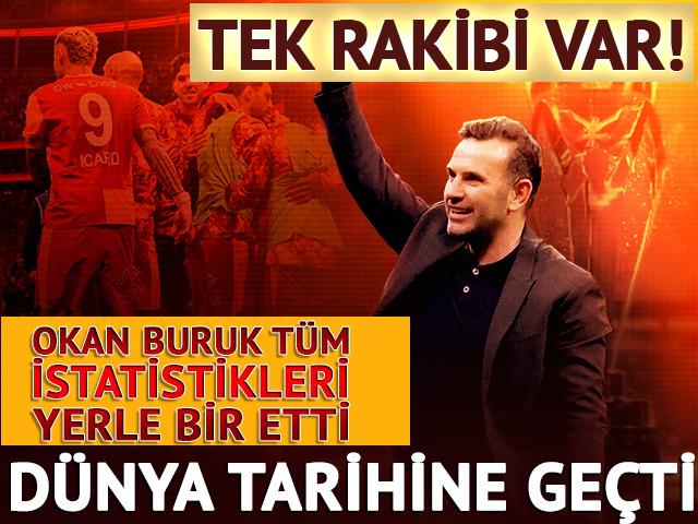 Okan Buruk d&uuml;nya tarihine ge&ccedil;ti! Guardiola'nın rekorunu egale etti