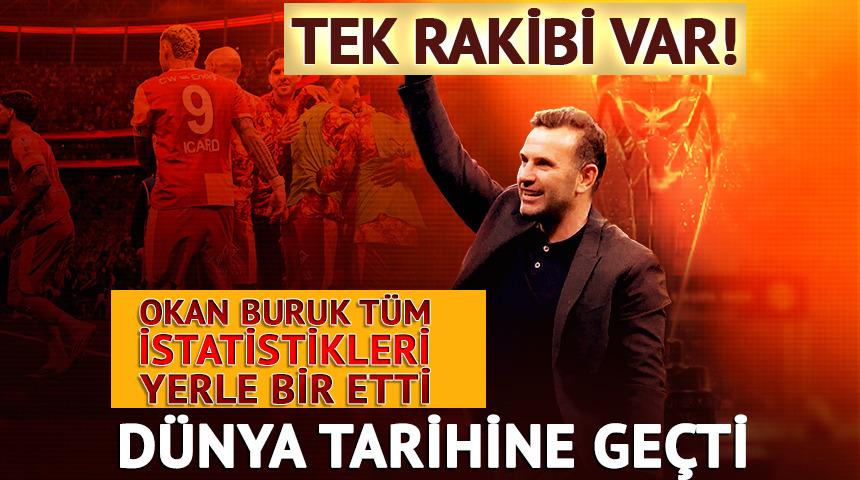 Okan Buruk d&uuml;nya tarihine ge&ccedil;ti! Guardiola'nın rekorunu egale etti