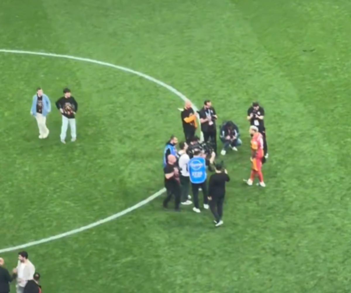 Mauro Icardi ma&ccedil; sonunda g&ouml;zyaşlarına hakim olamadı! 2