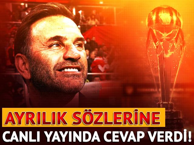 Okan Buruk'tan şampiyonluk sonrası ayrılık s&ouml;zlerine cevap!
