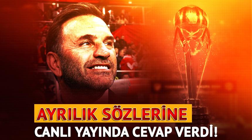 Okan Buruk'tan şampiyonluk sonrası ayrılık s&ouml;zlerine cevap!
