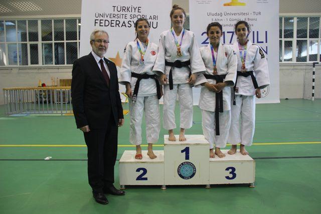 Üniversitelerarası Judo Turnuvası’nda kazananlar belli oldu