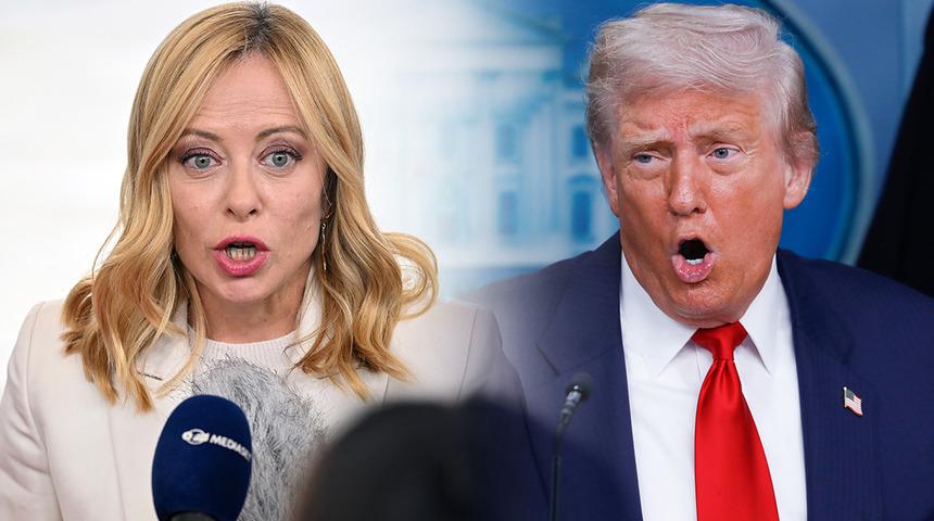 Meloni'nin s&ouml;zleri Trump'ı kızdırdı: İtalya hamlesini a&ccedil;ıkladı