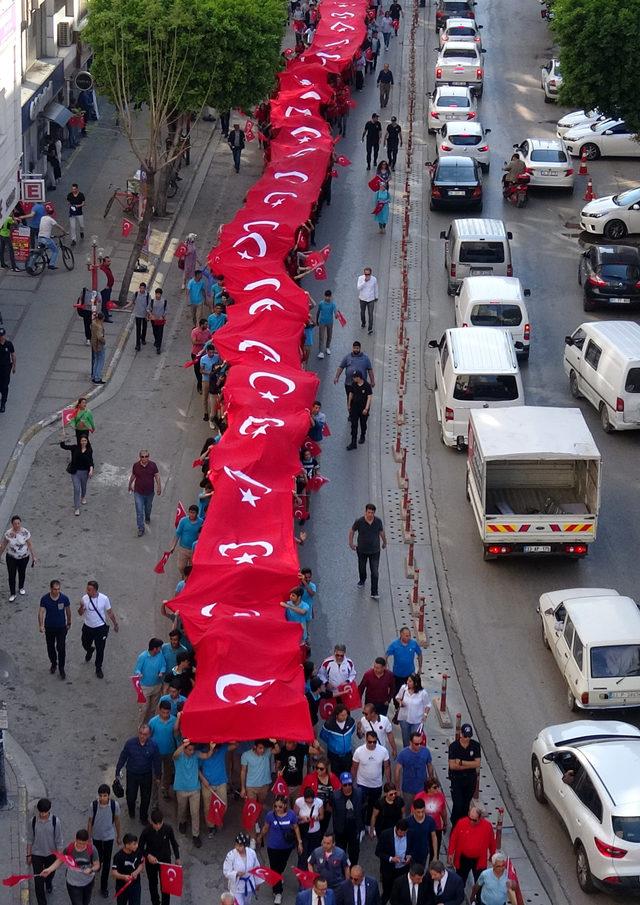 Mersin’de 57’nci Alay yürüyüşü