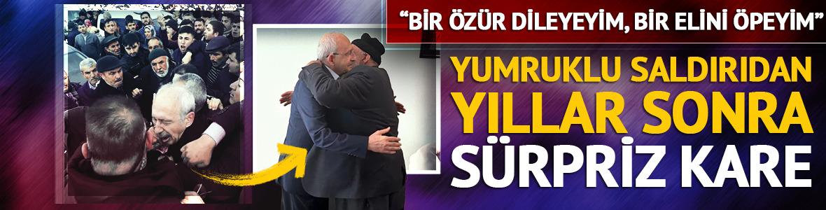 Yumruklu saldırıdan yıllar sonra s&uuml;priz kare