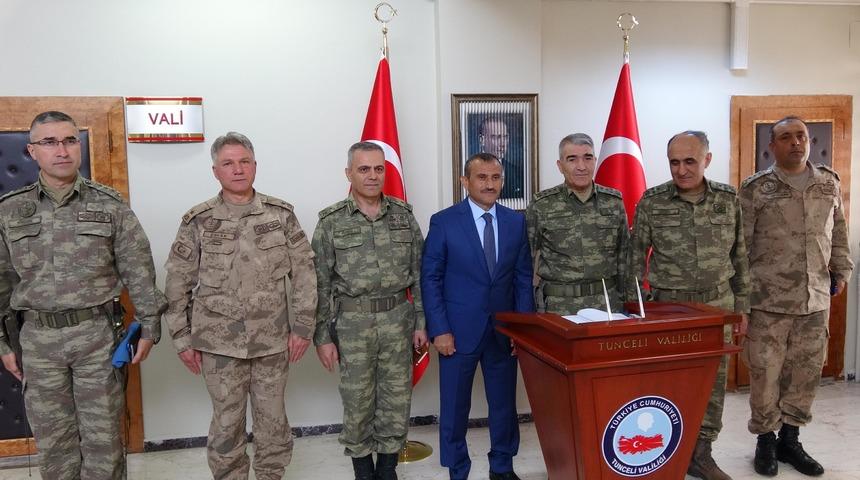 3'&uuml;nc&uuml; Ordu Komutanı Orgeneral Savaş, Tunceli'de&nbsp;