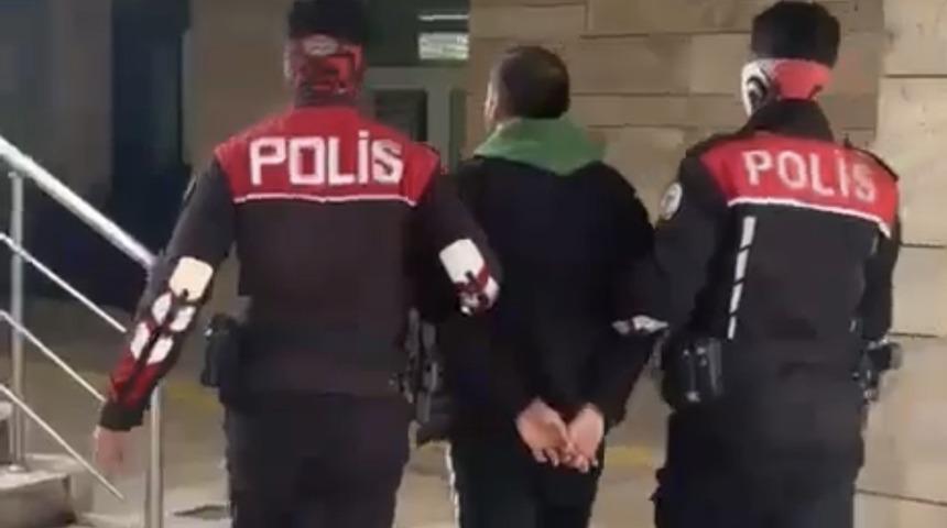 11 yıl 4 ay hapis cezası bulunan hırsızlık h&uuml;k&uuml;ml&uuml;s&uuml; yakalandı