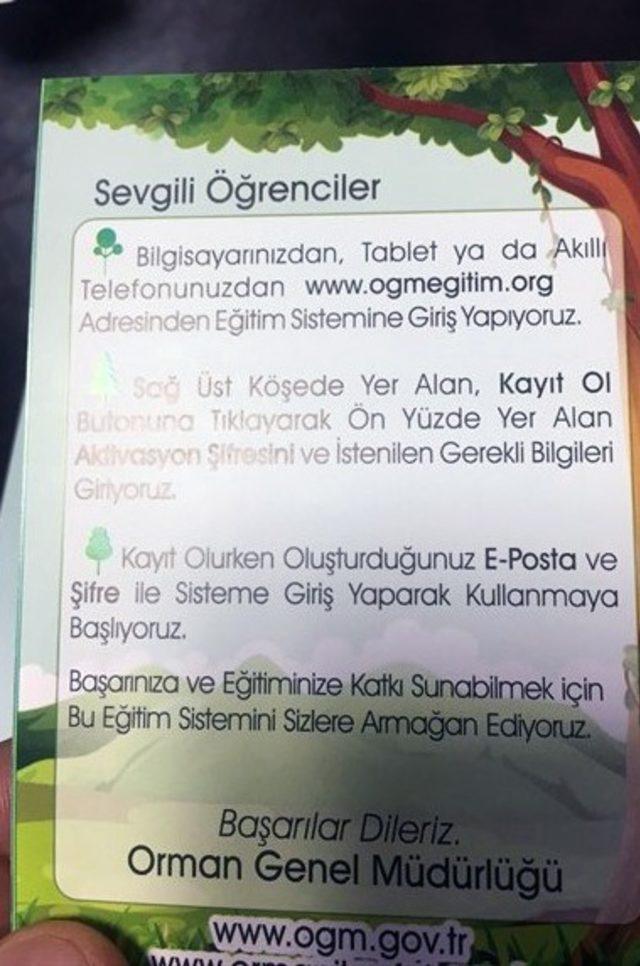 Çocuklara doğa bilincini aşıladılar