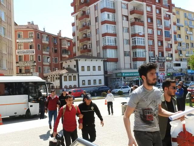 Çorum merkez FETÖ operasyonu şüphelileri adliyede