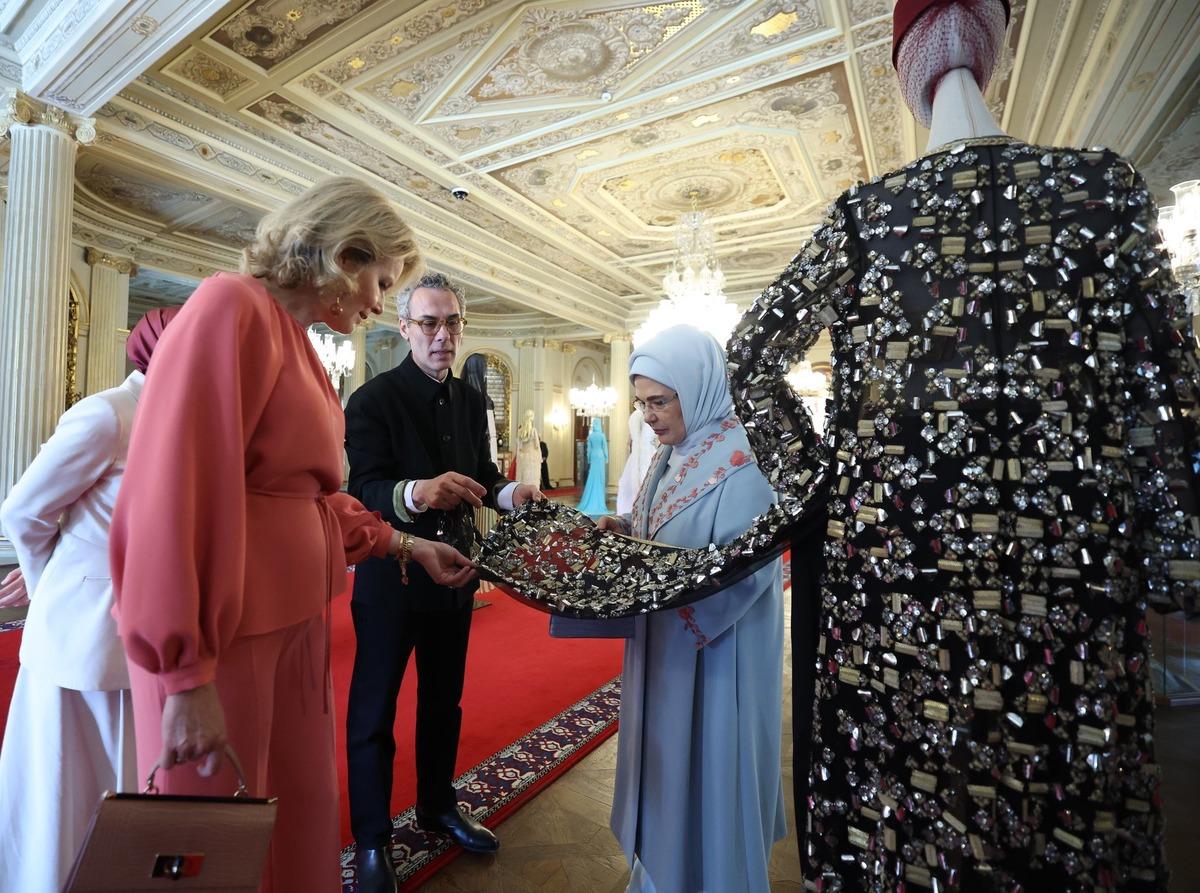 Emine Erdoğan, Belçika Kraliçesi Mathilde ile İstanbul’da bir araya geldi 3