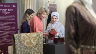 Emine Erdoğan, Belçika Kraliçesi Mathilde ile İstanbul’da bir araya geldi