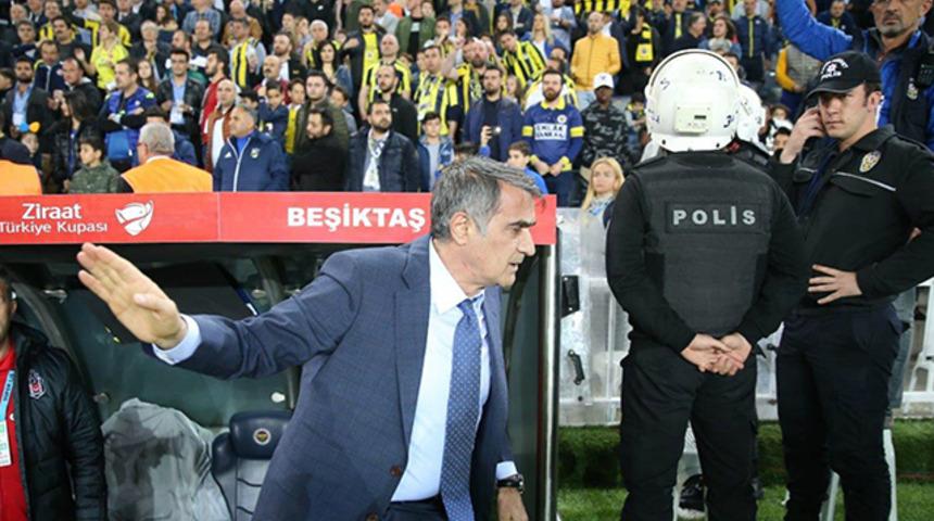 Şenol Güneş olaylı Fenerbahçe-Beşiktaş derbisine gitmeyecek!