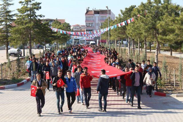 Karaman’da “57. alay vefa yürüyüşü” yapıldı