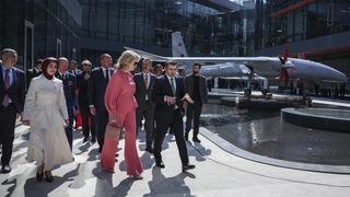 Belçika Kraliçesi Mathilde, Baykar'ı ziyaret etti 