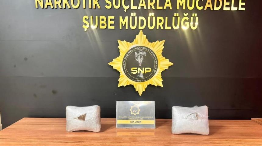 Şanlıurfa&rsquo;da 4 kilo 250 gram uyuşturucu ele ge&ccedil;irildi