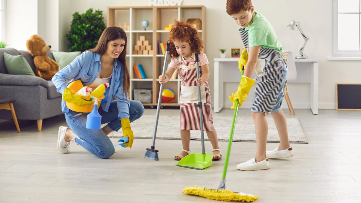 Çocuklu ve evcil hayvanlı evler için daima temiz kalma rehberi 5