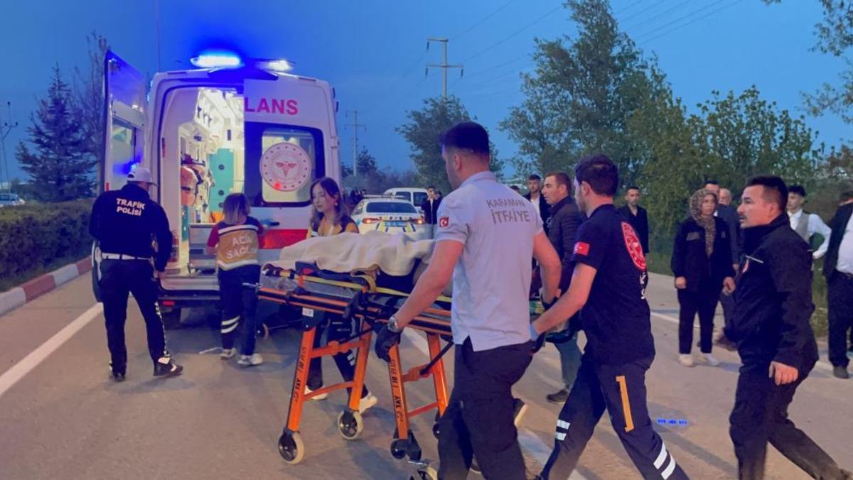 D&uuml;ğ&uuml;n konvoyunda feci kaza: 1 &ouml;l&uuml;, 1 yaralı 2