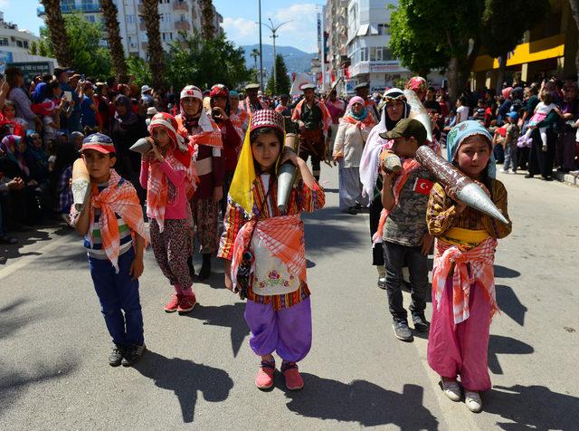 Temsili Yörük göçünde renkli görüntüler