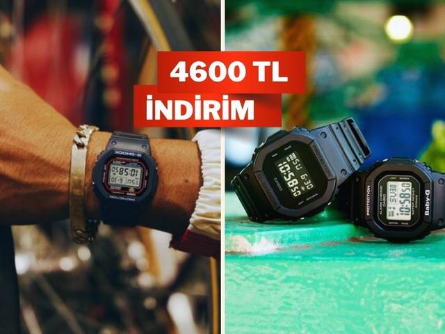 Casio G-Shock saatteki dev fırsatı ka&ccedil;ırmayın!