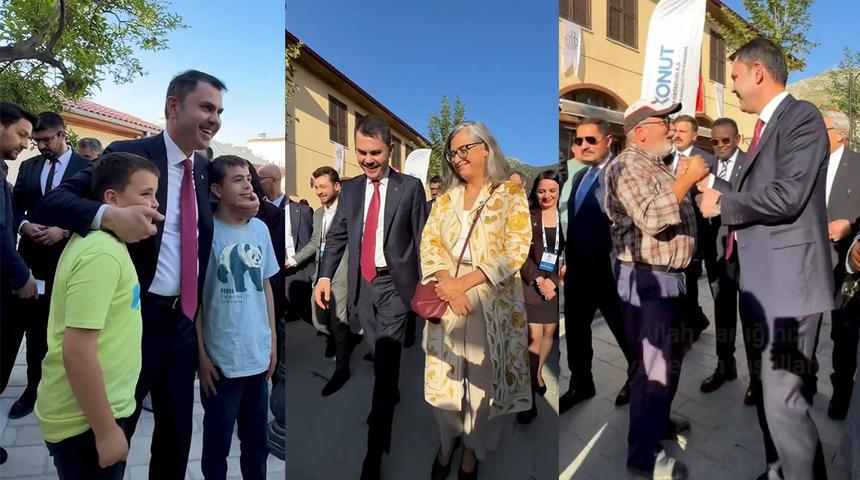 Bakan Kurum anlattı, mevkidaşları hayran kaldı