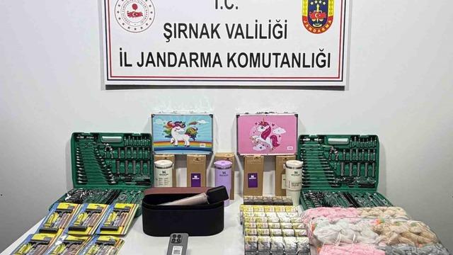 Şırnak’ta jandarmadan asayiş, kaçakçılık ve narkotik operasyonu