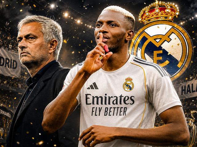 Jose Mourinho, Real Madrid'e Victor Osimhen'i transfer ediyor!