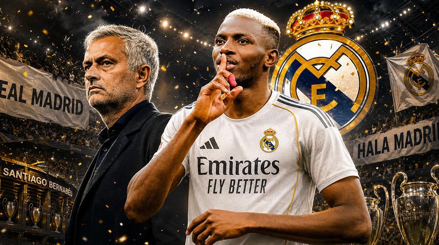 Jose Mourinho, Real Madrid'e Victor Osimhen'i transfer ediyor!