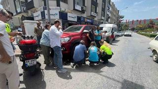 Menteşe’de trafik kazası: 1 yaralı