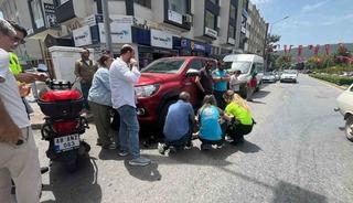 Menteşe&rsquo;de trafik kazası: 1 yaralı