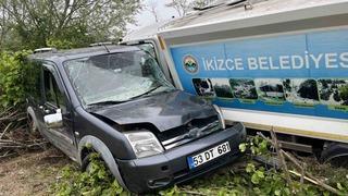 Ordu’da çöp kamyonu ile otomobil çarpıştı: 3 yaralı
