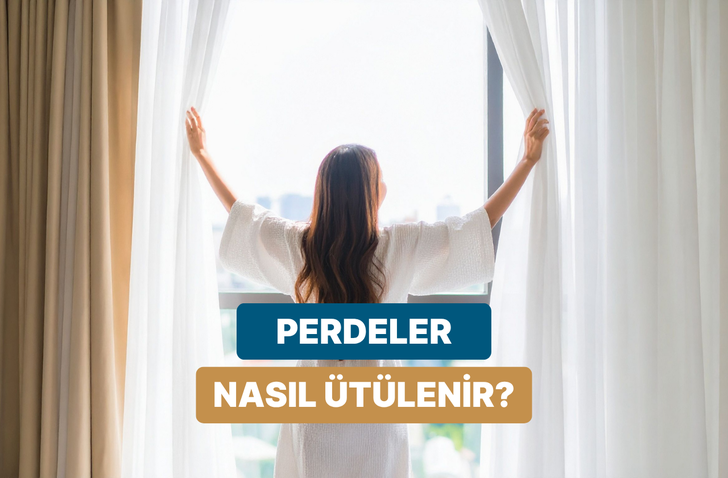 Perde ve nevresim gibi b&uuml;y&uuml;k par&ccedil;aları &uuml;t&uuml;lerken bel ağrısından kurtulma yolları