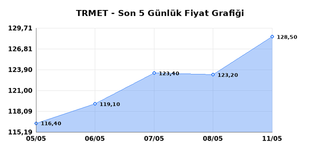 TR ANADOLU METAL MADENCILIK (TRMET) 12 Mayıs Salı 2026 Günlük Teknik Analiz 1