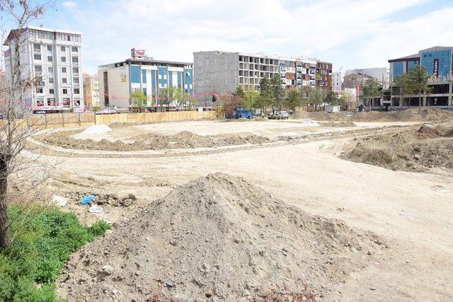 İpekyolu belediyesinden çok amaçlı park