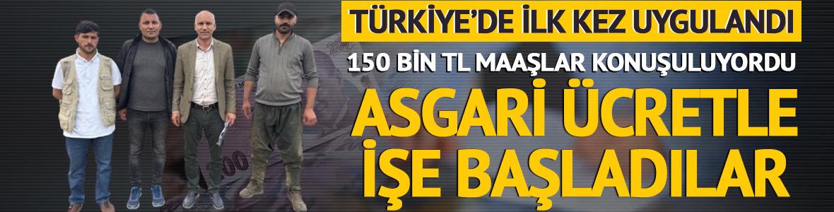 150 bin TL maaş konuşuluyordu! Asgari &uuml;cretle işe başladılar