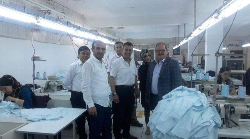 Şaphane’de ’Erkek üst giysileri dikimi’ kursu