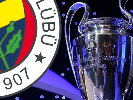 Fenerbah&ccedil;e'nin Şampiyonlar Ligi yolu belli oldu! Dev eşleşmeler...