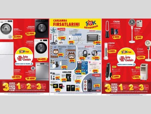 ŞOK'a kule tipi vantilat&ouml;rler geliyor! 13 Mayıs 2026 ŞOK akt&uuml;el kataloğu