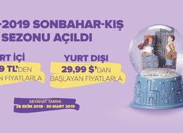 Pegasus Havayolları’nın kış kampanyası başladı