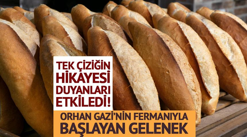 Ekmeğin &uuml;zerindeki tek &ccedil;iziğin hikayesi nedir?