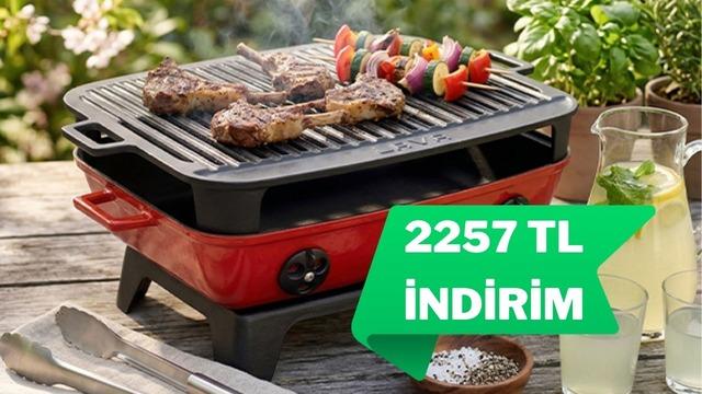 Pikniğe lezzet katan Lava mangal seti şimdi 2257 TL indirimde