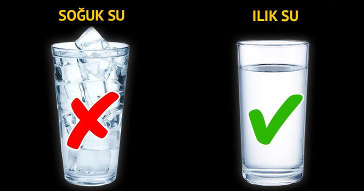 Suyu soğuk mu yoksa ılık mı içiyorsunuz?  G1