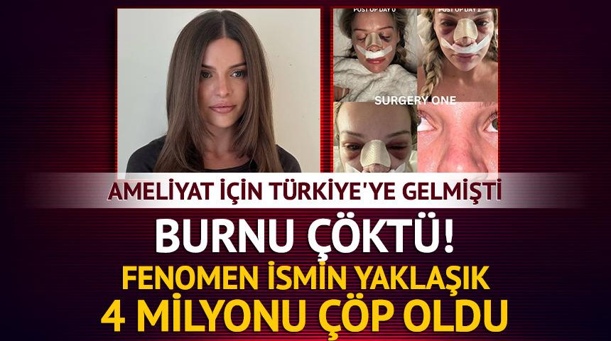 Ameliyat i&ccedil;in T&uuml;rkiye'ye gelmişti: Burnu &ccedil;&ouml;kt&uuml;!