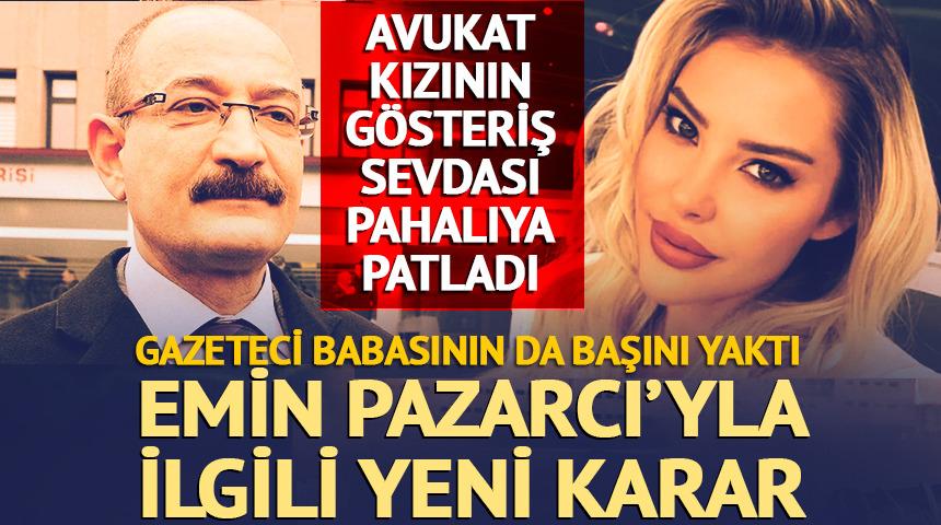 Emin Pazarcı'nın kızı &ccedil;akarlı aracıyla tepki &ccedil;ekmişti! Babasının da başını yaktı